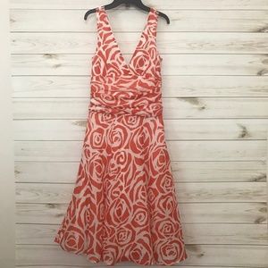Zara Basic Floral Print Sleeveless Dress, Medium